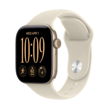 Смарт-часы Apple Watch Series 12 42 мм (Алюминий светлое золото | Aluminum Light Gold) ремешок Sport Band песочный