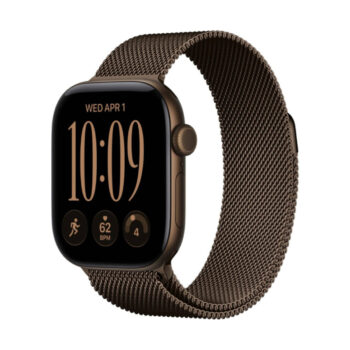 Смарт-часы Apple Watch Series 12 42 мм (Алюминий тёмная бронза | Aluminum Dark Bronze) миланский сетчатый браслет «тёмная бронза»