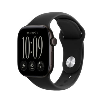 Смарт-часы Apple Watch Series 12 42 мм (Черный алюминий | Black Aluminum) ремешок Sport Band чёрный
