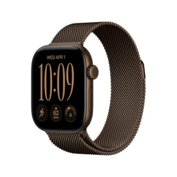 Смарт-часы Apple Watch Series 12 46 мм (Алюминий тёмная бронза | Aluminum Dark Bronze) миланский сетчатый браслет «тёмная бронза»