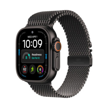 Смарт-часы Apple Watch Ultra 4 49 мм (Черный титан | Black Titanium) миланский сетчатый браслет