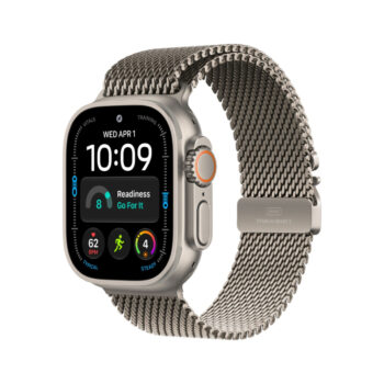 Смарт-часы Apple Watch Ultra 4 49 мм (Натуральный титан | Natural Titanium) миланский сетчатый браслет